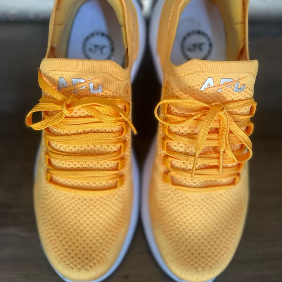 APL Women's Athletic Shoes in Vibrant Orange - Picture 4 of 6